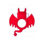 Красное эрекционное кольцо на пенис JOS COCKY DEVIL - JOS - в Евпатории купить с доставкой