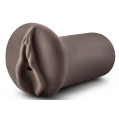 Коричневый мастубратор-вагина Nicole s Kitty - Blush Novelties - в Евпатории купить с доставкой