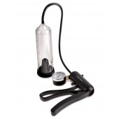 Вакуумная мужская помпа с датчиком давления Pro-Gauge Power Pump - Pipedream - в Евпатории купить с доставкой