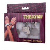 Наручники с белой меховой опушкой - ToyFa - купить с доставкой в Евпатории