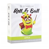 Стимулирующий презерватив-насадка Roll   Ball Apple - Sitabella - купить с доставкой в Евпатории
