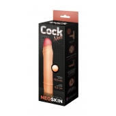 Телесная насадка-удлинитель из неоскин - 19,5 см. - LOVETOY (А-Полимер) - в Евпатории купить с доставкой