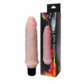 Вибратор телесного цвета  Realistic Cock Vibe - 15,5 см. - Erowoman-Eroman