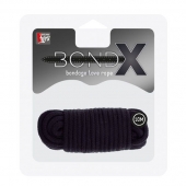 Черная веревка для связывания BONDX LOVE ROPE - 10 м. - Dream Toys - купить с доставкой в Евпатории