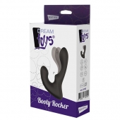 Чёрный массажер простаты с 2 моторами BOOTY ROCKER - Dream Toys - в Евпатории купить с доставкой
