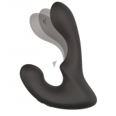 Чёрный массажер простаты с 2 моторами BOOTY ROCKER - Dream Toys - в Евпатории купить с доставкой