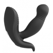 Черный вибромассажер простаты PROSTATE HERO - Dream Toys - в Евпатории купить с доставкой