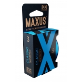 Классические презервативы в железном кейсе MAXUS Classic - 3 шт. - Maxus - купить с доставкой в Евпатории