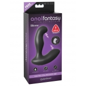Черный массажер простаты Electro Stim Prostate Vibe с электростимуляцией - 13,3 см. - Pipedream - купить с доставкой в Евпатории