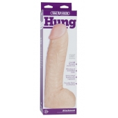 Огромная насадка-реалистик Vac-U-Lock Realistic Hung - 31,7 см. - Doc Johnson - купить с доставкой в Евпатории