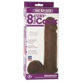 Насадка-реалистик Vac-U-Lock 8  ULTRASKYN Cock - 20,6 см. - Doc Johnson - купить с доставкой в Евпатории
