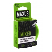 Презервативы в железном кейсе MAXUS Mixed - 3 шт. - Maxus - купить с доставкой в Евпатории