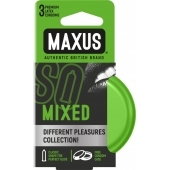 Презервативы в железном кейсе MAXUS Mixed - 3 шт. - Maxus - купить с доставкой в Евпатории