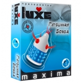 Презерватив LUXE Maxima  Глубинная бомба  - 1 шт. - Luxe - купить с доставкой в Евпатории