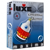 Презерватив LUXE Maxima  Королевский экспресс  - 1 шт. - Luxe - купить с доставкой в Евпатории