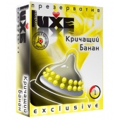 Презерватив LUXE  Exclusive  Кричащий банан  - 1 шт. - Luxe - купить с доставкой в Евпатории