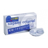 Ультратонкие презервативы Sagami Original QUICK - 6 шт. - Sagami - купить с доставкой в Евпатории