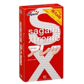 Утолщенные презервативы Sagami Xtreme Feel Long с точками - 10 шт. - Sagami - купить с доставкой в Евпатории