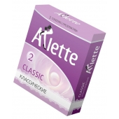 Классические презервативы Arlette Classic - 3 шт. - Arlette - купить с доставкой в Евпатории