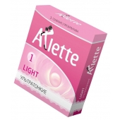 Ультратонкие презервативы Arlette Light - 3 шт. - Arlette - купить с доставкой в Евпатории