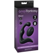 Черный вибромассажер простаты с пультом ДУ Control P-Spot Pro - Pipedream - в Евпатории купить с доставкой