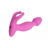 Розовый стимулятор простаты с усиками - 15 см. - 4sexdreaM - в Евпатории купить с доставкой