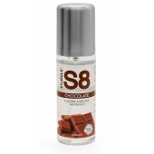 Смазка на водной основе S8 Flavored Lube со вкусом шоколада - 125 мл. - Stimul8 - купить с доставкой в Евпатории