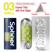 Мастурбатор SPINNER Shell - Tenga - в Евпатории купить с доставкой