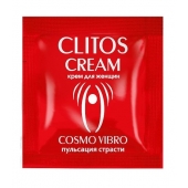Пробник возбуждающего крема для женщин Clitos Cream - 1,5 гр. - Биоритм - купить с доставкой в Евпатории