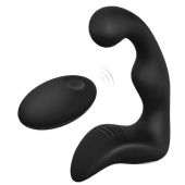Черный вибромассажер простаты REMOTE BOOTY PLEASER - Dream Toys - в Евпатории купить с доставкой