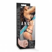 Телесный мастурбатор-ротик Angie - Blush Novelties - в Евпатории купить с доставкой
