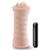 Телесный мастурбатор-ротик Angie - Blush Novelties - в Евпатории купить с доставкой