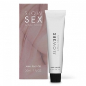 Лубрикант на водной основе Slow Sex Anal Play Gel - 30 мл. - Bijoux Indiscrets - купить с доставкой в Евпатории