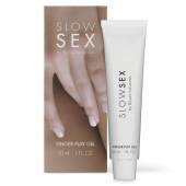 Гель для мастурбации с ароматом кокоса Slow Sex Finger Play Gel - 30 мл. - Bijoux Indiscrets - купить с доставкой в Евпатории