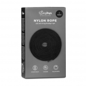 Черная веревка для бондажа Easytoys Bondage Rope - 5 м. - Easy toys - купить с доставкой в Евпатории