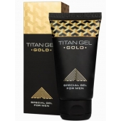 Гель для увеличения члена Titan Gel Gold Tantra - 50 мл. - Titan - купить с доставкой в Евпатории