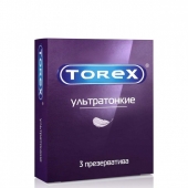 Презервативы Torex  Ультратонкие  - 3 шт. - Torex - купить с доставкой в Евпатории