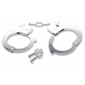Наручники с ключами Official Handcuffs - Pipedream - купить с доставкой в Евпатории