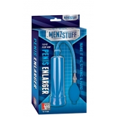 Синяя вакуумная помпа MENZSTUFF PENIS ENLARGER - Dream Toys - в Евпатории купить с доставкой