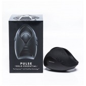 Черный инновационный мужской вибратор PULSE SOLO ESSENTIAL - Hot Octopuss - в Евпатории купить с доставкой