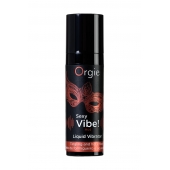 Разогревающий гель для массажа ORGIE Sexy Vibe Hot с эффектом вибрации - 15 мл. - ORGIE - купить с доставкой в Евпатории