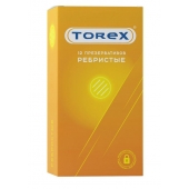 Текстурированные презервативы Torex  Ребристые  - 12 шт. - Torex - купить с доставкой в Евпатории