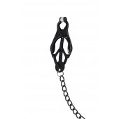 Зажимы на соски Darkside с цепочкой - Lola Games - купить с доставкой в Евпатории