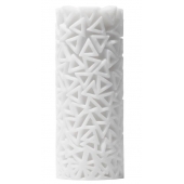 Белый 3D мастурбатор PILE - Tenga - в Евпатории купить с доставкой