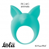Зеленое эрекционное кольцо Kitten Kyle - Lola Games - в Евпатории купить с доставкой