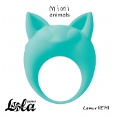 Зеленое эрекционное кольцо Lemur Remi - Lola Games - в Евпатории купить с доставкой