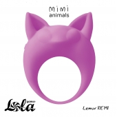 Фиолетовое эрекционное кольцо Lemur Remi - Lola Games - в Евпатории купить с доставкой