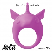 Фиолетовое эрекционное кольцо Unicorn Alfie - Lola Games - в Евпатории купить с доставкой