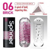 Мастурбатор SPINNER Brick - Tenga - в Евпатории купить с доставкой