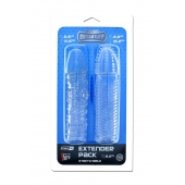 Комплект из 2 прозрачных насадок на пенис PENIS EXTENDER PACK - Dream Toys - в Евпатории купить с доставкой